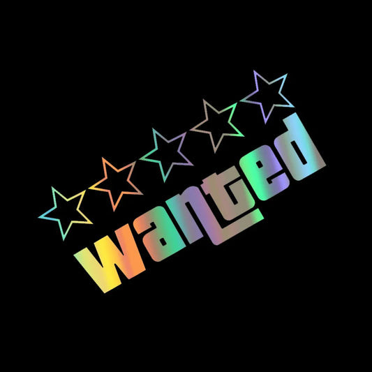 Wanted GTA Stickers
